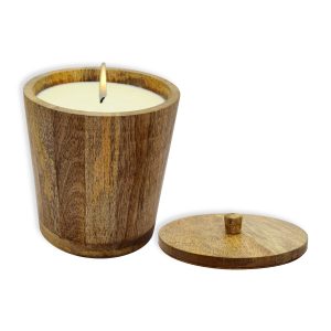 Wooden Container Soy Wax Candle