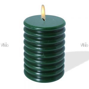 Winsome Decorative – Designer Pillar Candle- Perfect for Home Decoration, Festivals, Occasions and Events – Purely Handcrafted by Indian Artisan – SKU # 146