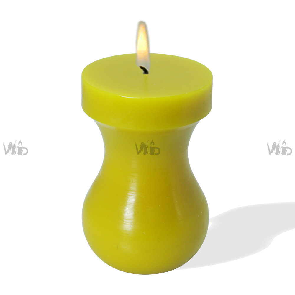 Winsome Decorative – Designer Pillar Candle – Perfect for Home Decoration, Festivals, Occasions and Events – Purely Handcrafted by Indian Artisan – SKU # 150