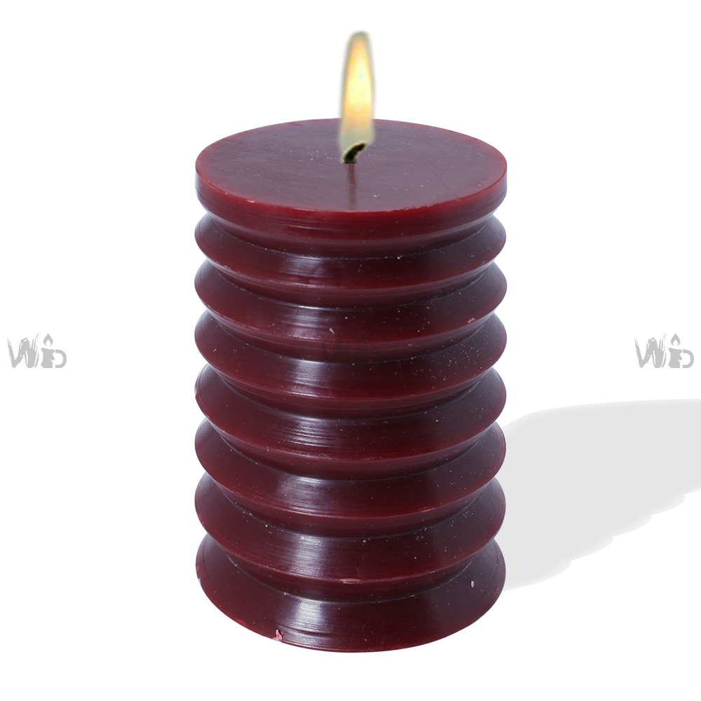 Winsome Decorative – Designer Pillar Candle- Perfect for Home Decoration, Festivals, Occasions and Events – Purely Handcrafted by Indian Artisan – SKU # CH-10881