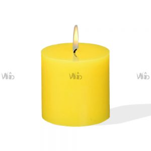 Winsome Decorative – Basic Pillar Candle- Perfect for Home Decoration, Festivals, Occasions and Events – Purely Handcrafted by Indian Artisan – SKU # 163