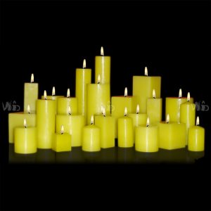 Winsome Decorative – Basic Pillar Candle- Perfect for Home Decoration, Festivals, Occasions and Events – Purely Handcrafted by Indian Artisan – SKU # CH-9600