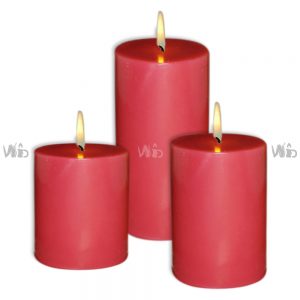Winsome Decorative -Basic Pillar Candle – Perfect for Home Decoration, Festivals, Occasions and Events – Purely Handcrafted by Indian Artisan – SKU # CH-9795
