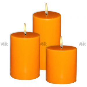 Winsome Decorative -Basic Pillar Candle- Perfect for Home Decoration, Festivals, Occasions and Events – Purely Handcrafted by Indian Artisan – SKU # CH-9791