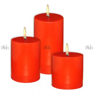 Winsome Decorative – Basic Pillar Candle- Perfect for Home Decoration, Festivals, Occasions and Events – Purely Handcrafted by Indian Artisan – SKU # CH-9794