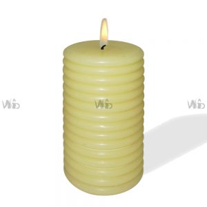 Winsome Decorative – Designer Pillar Candle – Perfect for Home Decoration, Festivals, Occasions and Events – Purely Handcrafted by Indian Artisan – SKU # CH-10891